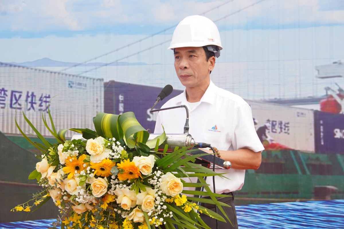 Khai trương tuyến container quốc tế Cửa Lò - Dongguan: Mở ra cơ hội xuất nhập khẩu cho Nghệ An