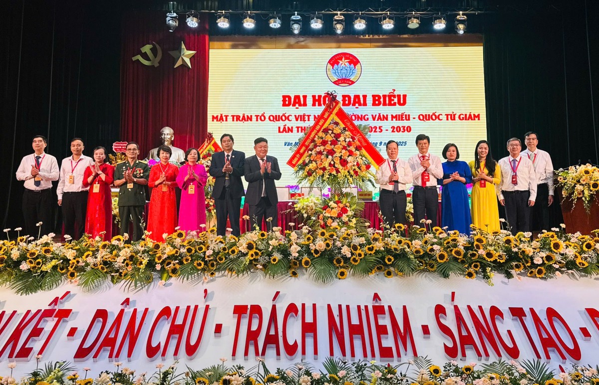 Phát huy truyền thống, sức mạnh đoàn kết, xây dựng phường Văn Miếu - Quốc Tử Giám phát triển toàn diện