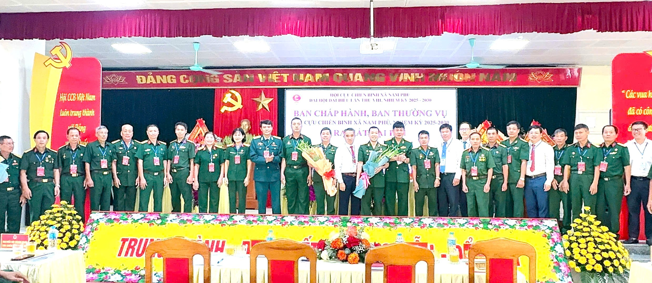 Xây dựng Hội Cựu chiến binh xã Nam Phù vững mạnh toàn diện