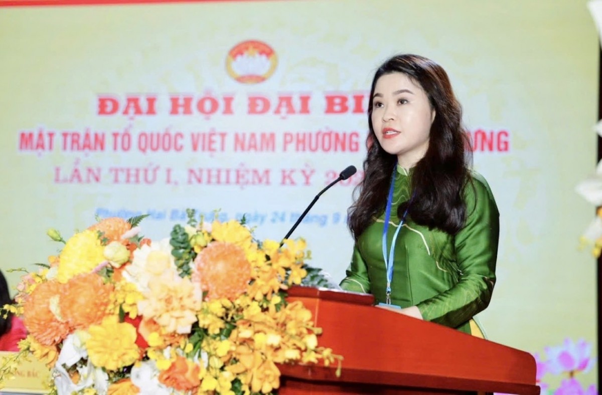 Phát huy khối đại đoàn kết toàn dân, xây dựng phường Hai Bà Trưng vững mạnh