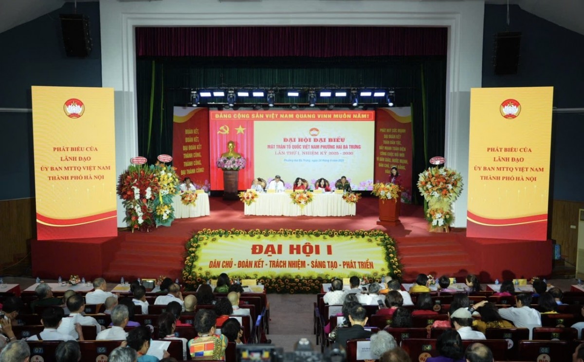 Phát huy khối đại đoàn kết toàn dân, xây dựng phường Hai Bà Trưng vững mạnh