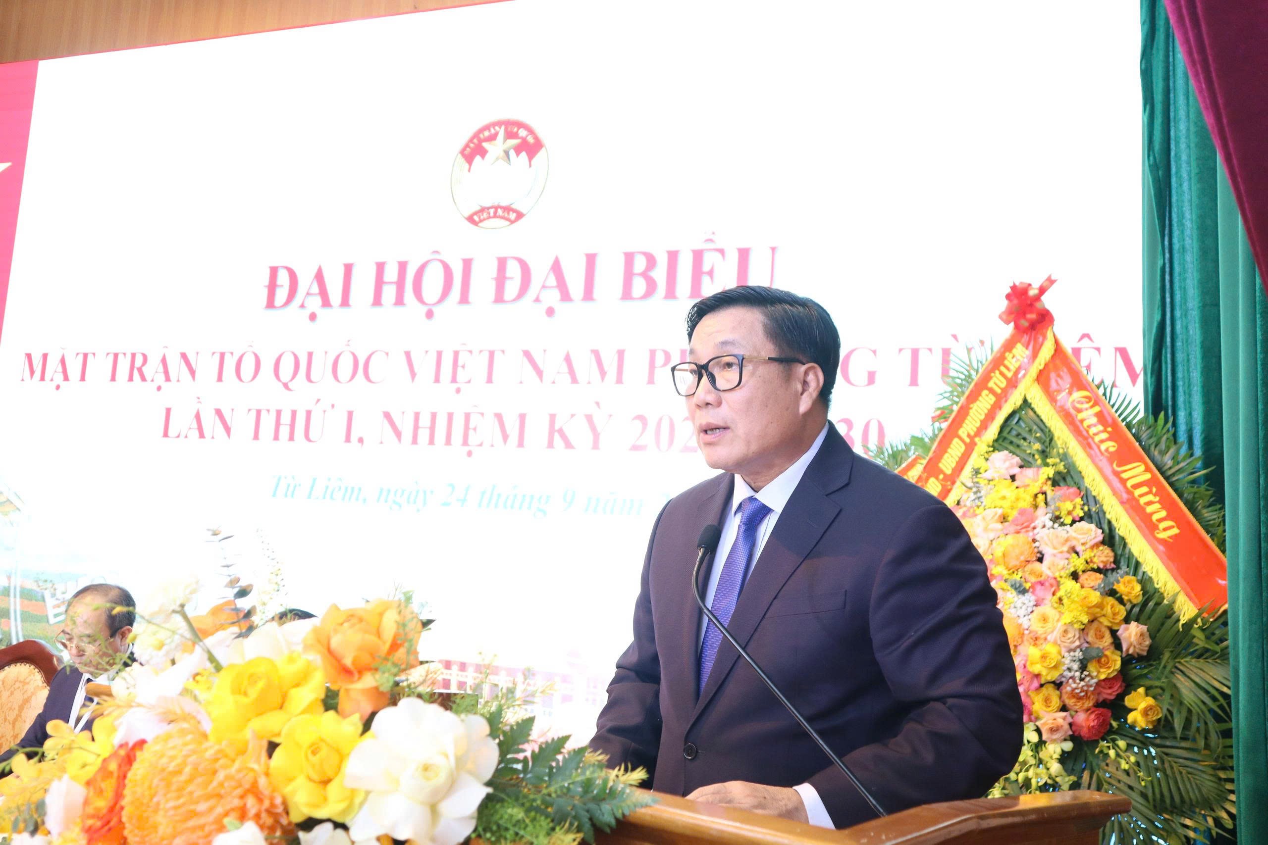 Ông Phạm Hải Hoạt giữ chức Chủ tịch Ủy ban MTTQ Việt Nam phường Từ Liêm