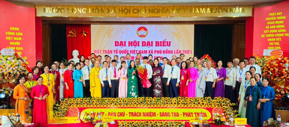 Ông Nguyễn Đức Thể giữ chức Chủ tịch Ủy ban Mặt trận Tổ quốc Việt Nam xã Phù Đổng