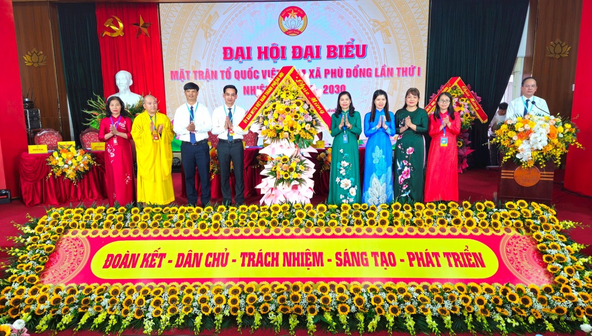 Ông Nguyễn Đức Thể giữ chức Chủ tịch Ủy ban Mặt trận Tổ quốc Việt Nam xã Phù Đổng