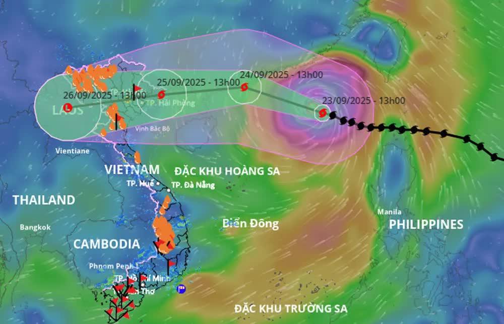 Hà Nội: Hạn chế người dân ra đường trong thời gian bão Ragasa đổ bộ