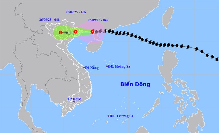 Tin bão mới nhất: Bão số 9 - Ragasa giật cấp 11, cách Quảng Ninh 120km, sắp đổ bộ đất liền Tin bão mới nhất: Bão số 9 - Ragasa giật cấp 11, cách Quảng Ninh 120km, sắp đổ bộ đất liền