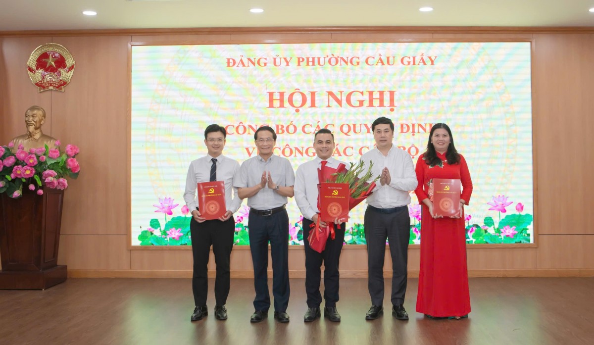 Công đoàn phường Cầu Giấy thành lập và đi vào hoạt động Công đoàn phường Cầu Giấy thành lập và đi vào hoạt động