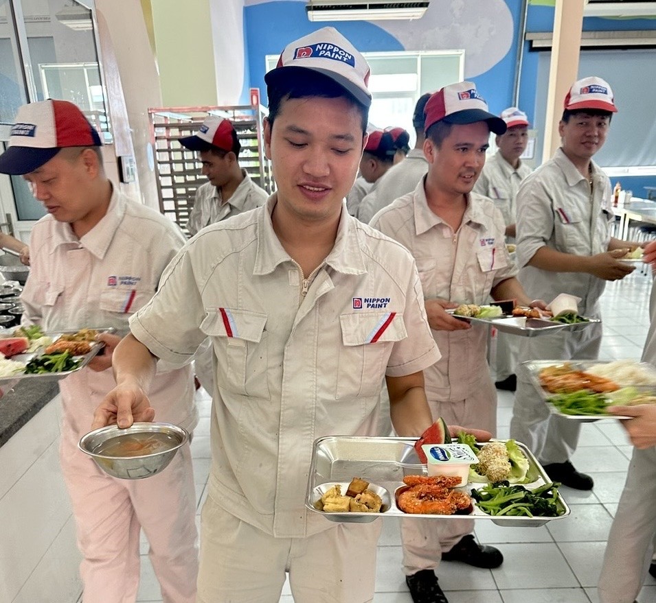 Công ty TNHH Nippon Paint Việt Nam (Hà Nội): Chăm lo toàn diện cho người lao động