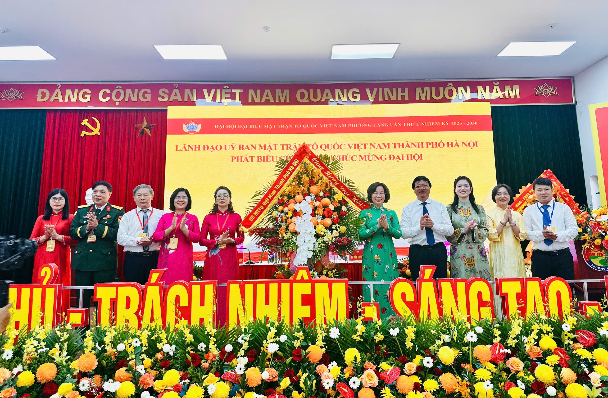 Phát huy vai trò Mặt trận Tổ quốc xây dựng phường Láng trở thành đô thị văn minh, hiện đại Phát huy vai trò Mặt trận Tổ quốc xây dựng phường Láng trở thành đô thị văn minh, hiện đại