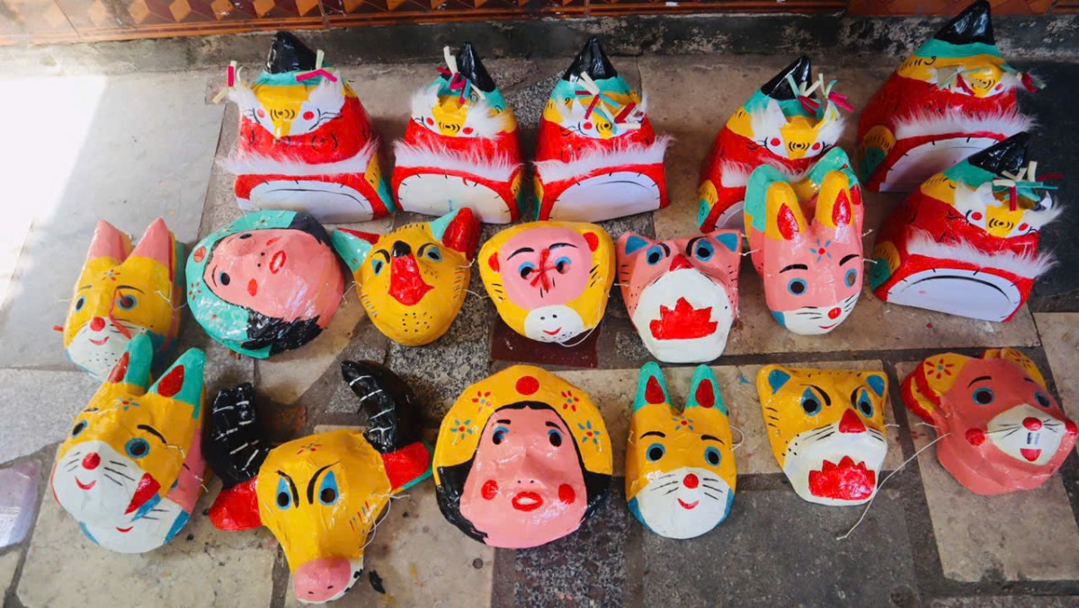 Người giữ hồn Trung thu qua những chiếc mặt nạ truyền thống Người giữ hồn Trung thu qua những chiếc mặt nạ truyền thống