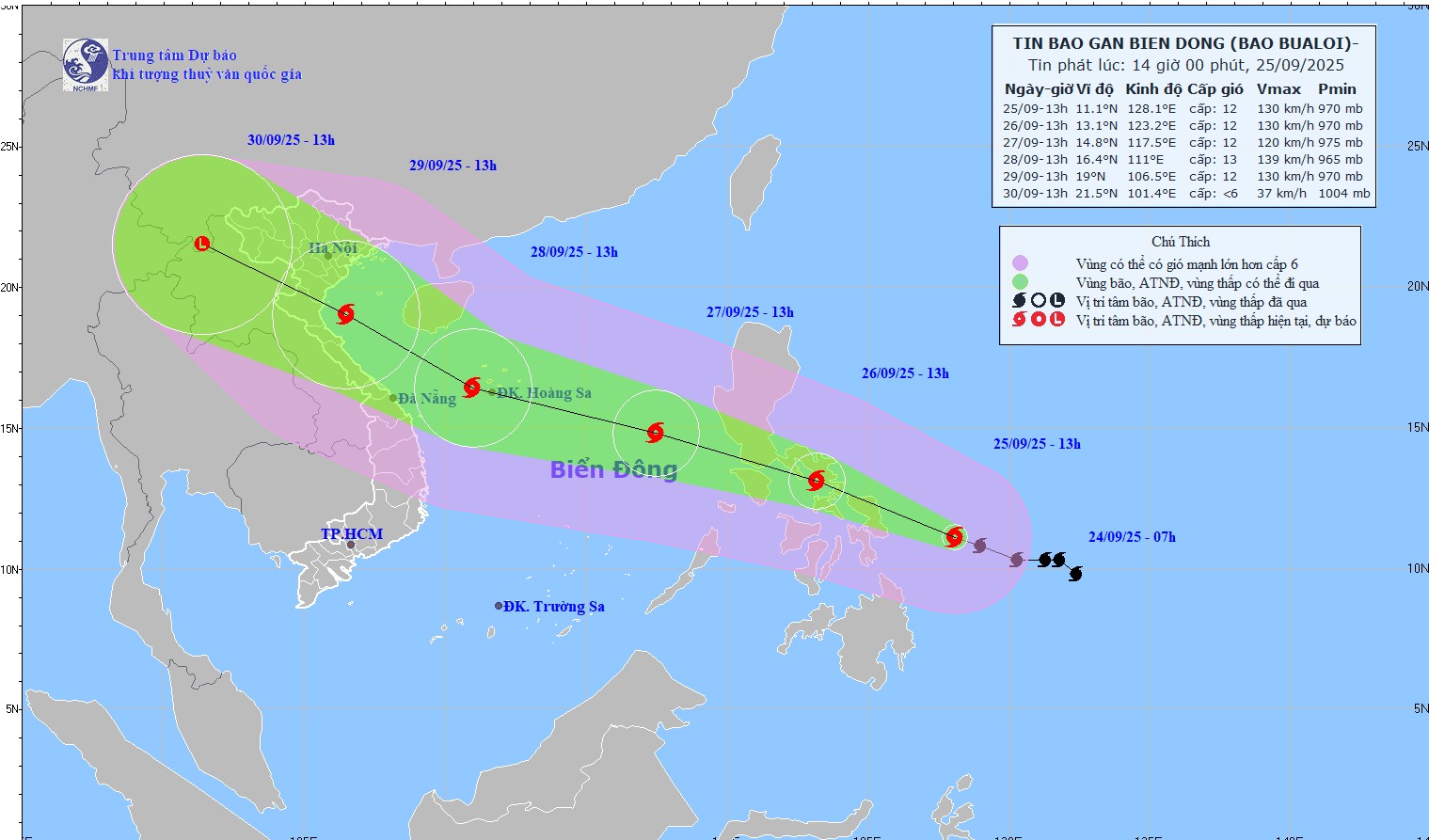 Bão số 9 vừa qua, bão số 10 đã tới