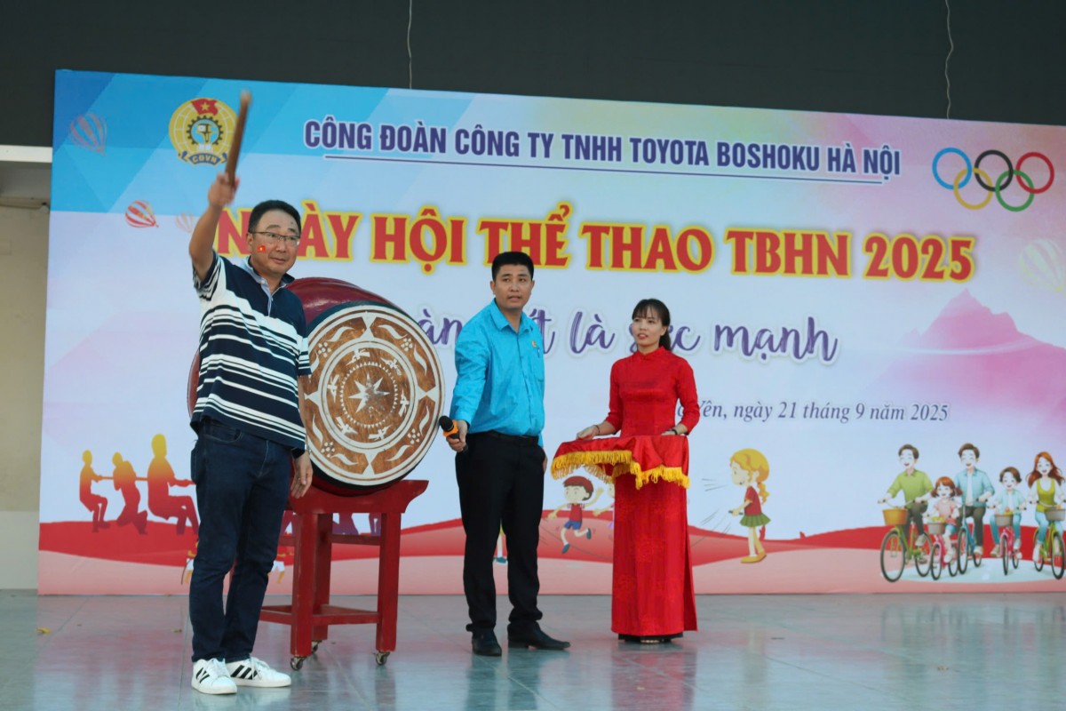 Công đoàn Toyota Boshoku Hà Nội sôi nổi hoạt động, nâng cao đời sống tinh thần cho người lao động