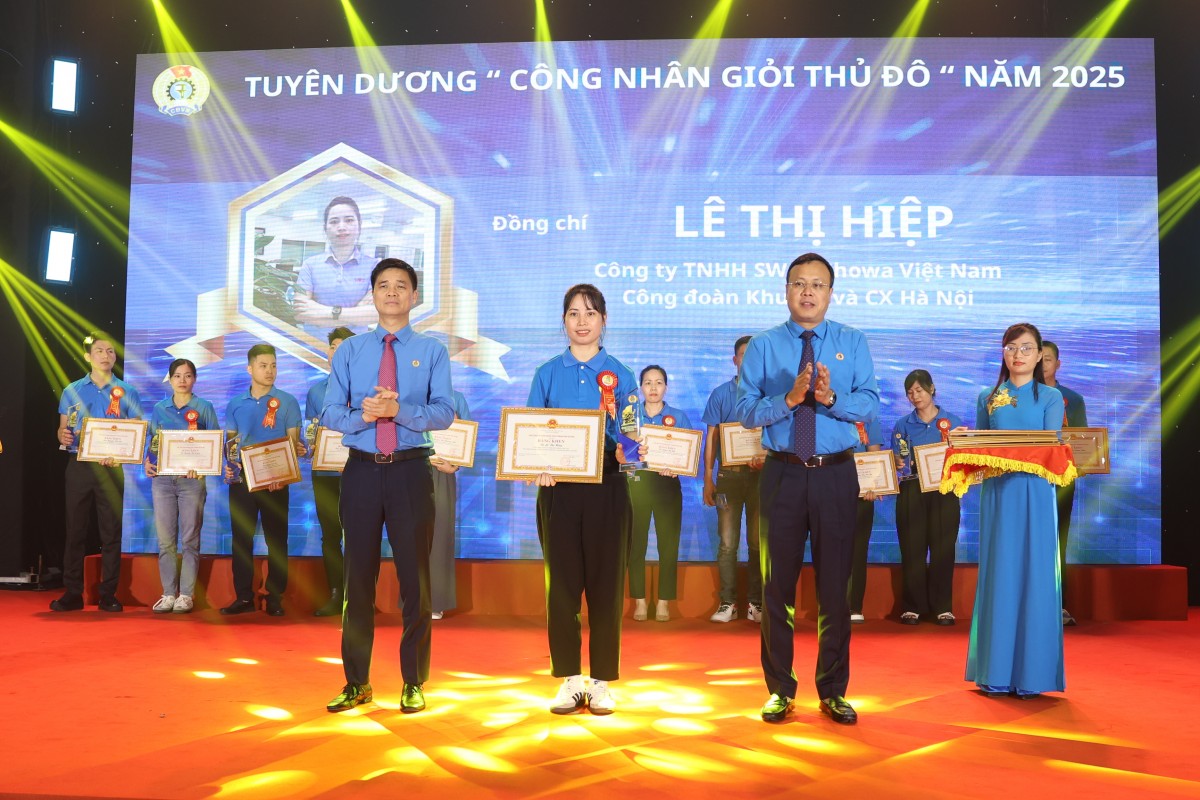 Sự sáng tạo không ngừng của nữ công nhân giỏi Thủ đô