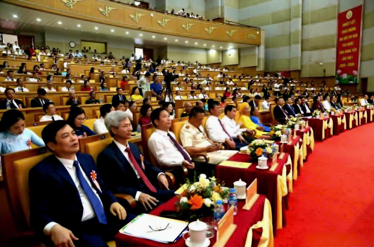 Các đại biểu dự Đại hội Thi đua yêu nước tỉnh Hưng Yên lần thứ I (2025 – 2030).