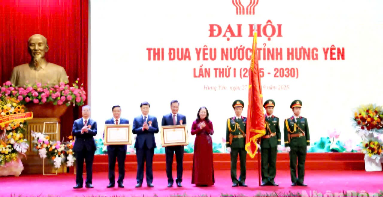 Tỉnh Hưng Yên long trọng tổ chức Đại hội thi đua yêu nước lần thứ I