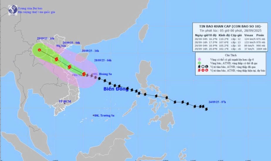 Nghệ An khẩn trương ứng phó với bão số 10