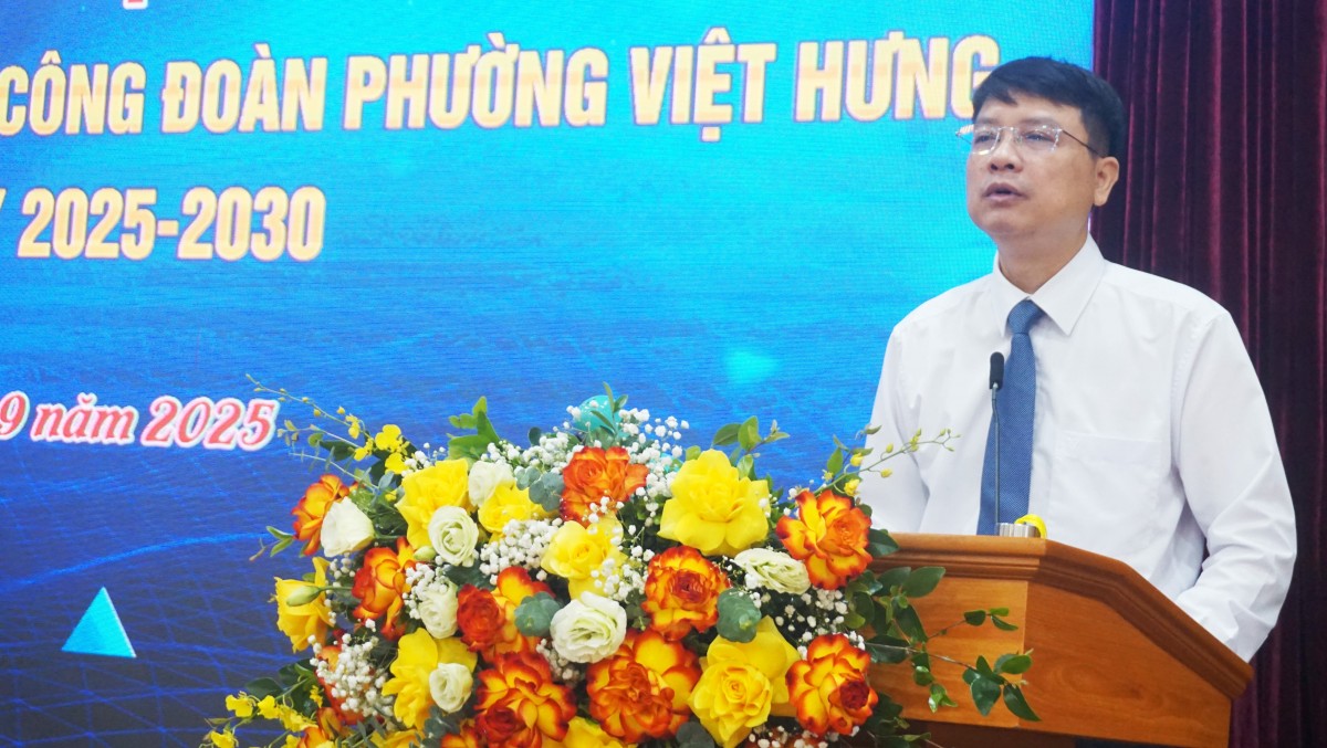 Ngày 3/10: Công đoàn phường Việt Hưng tổ chức Đại hội Công đoàn điểm