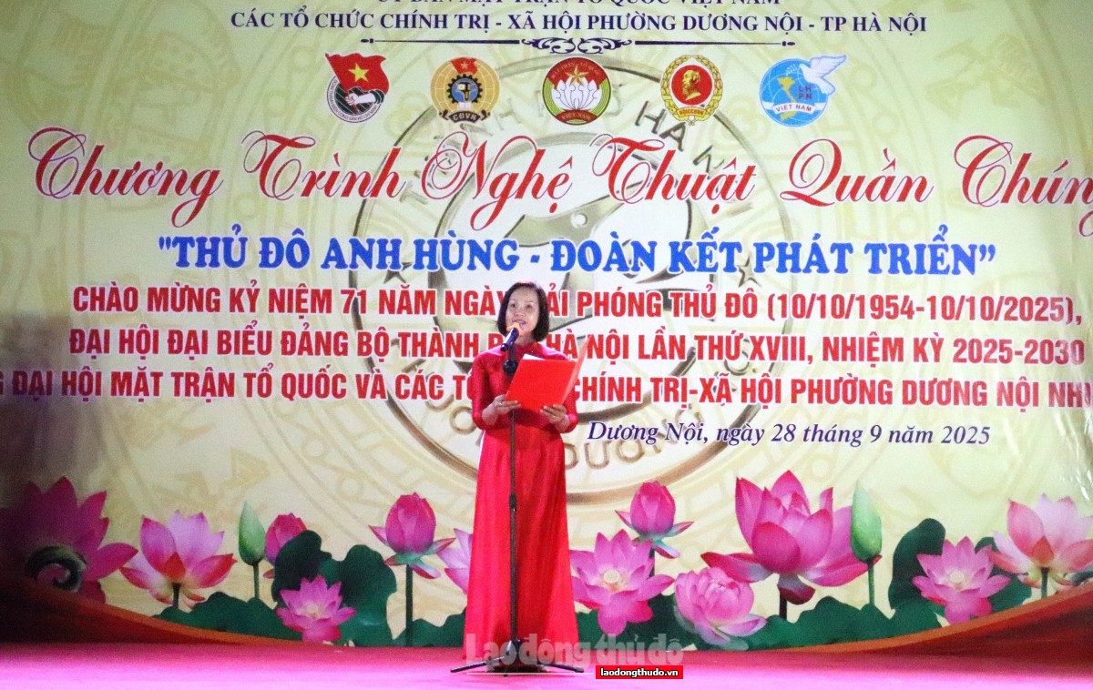Lan tỏa khí thế mới, chung sức xây dựng phường Dương Nội giàu đẹp