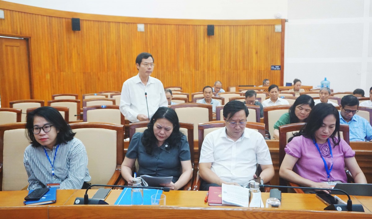 Ủy ban MTTQ Việt Nam phường Việt Hưng phản biện vào dự thảo 4 chương trình cấp ủy Khóa I