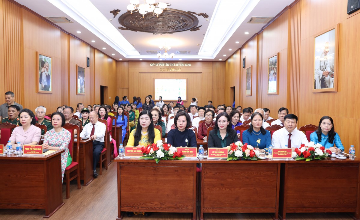 Ủy ban MTTQ Việt Nam thành phố Hà Nội tôn vinh 80 điển hình tiên tiến giai đoạn 2020 - 2025