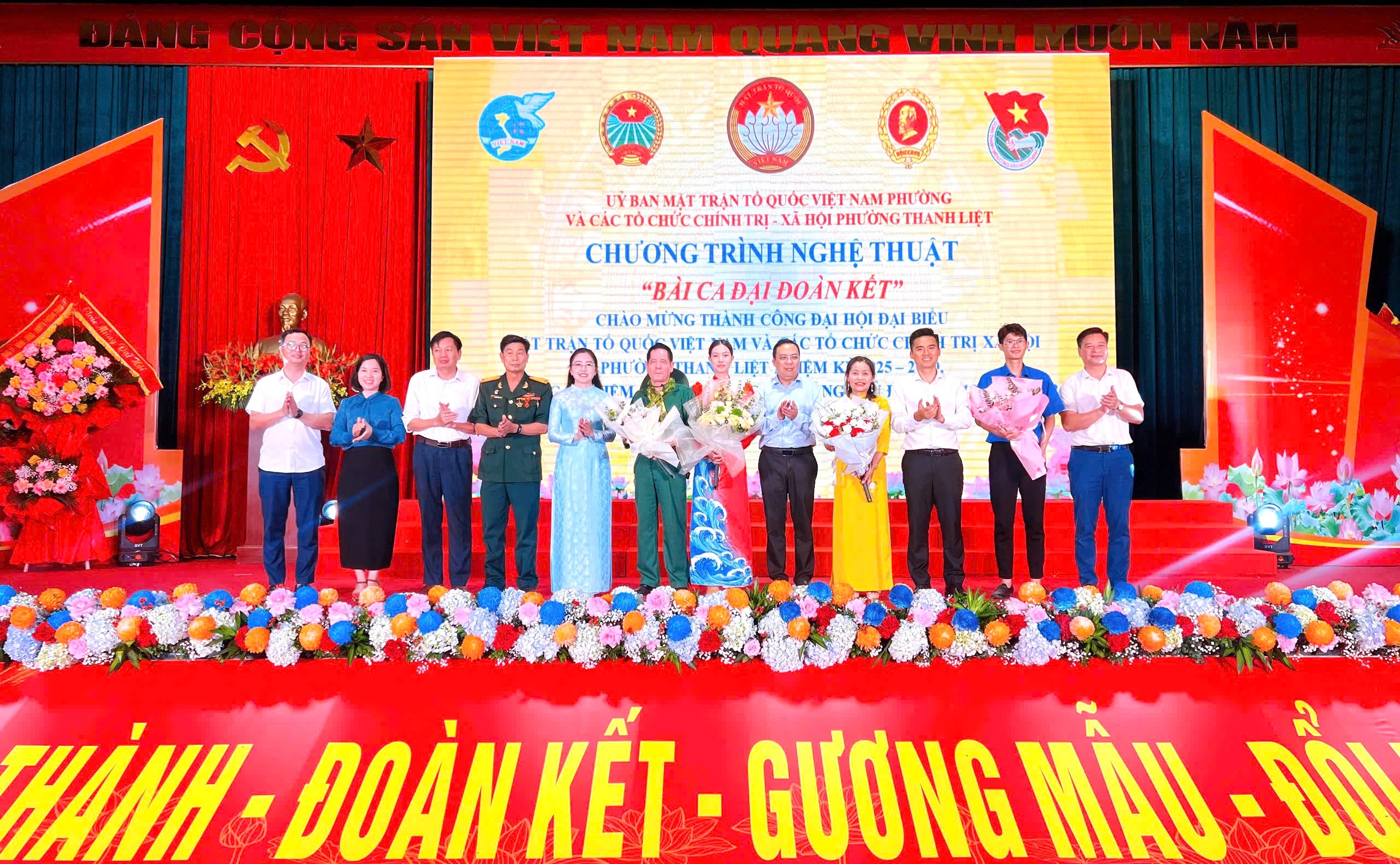 Phường Thanh Liệt: Đặc sắc chương trình “Bài ca đại đoàn kết” Phường Thanh Liệt: Đặc sắc chương trình “Bài ca đại đoàn kết”