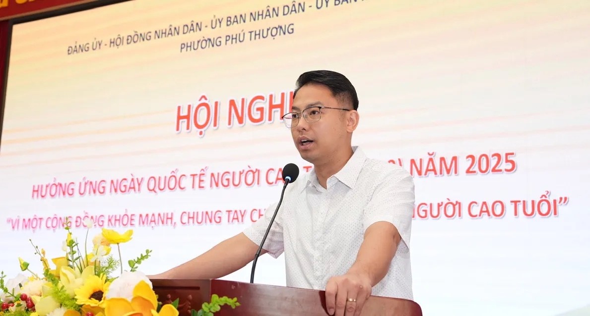 Phường Phú Thượng hưởng ứng Ngày Quốc tế Người cao tuổi