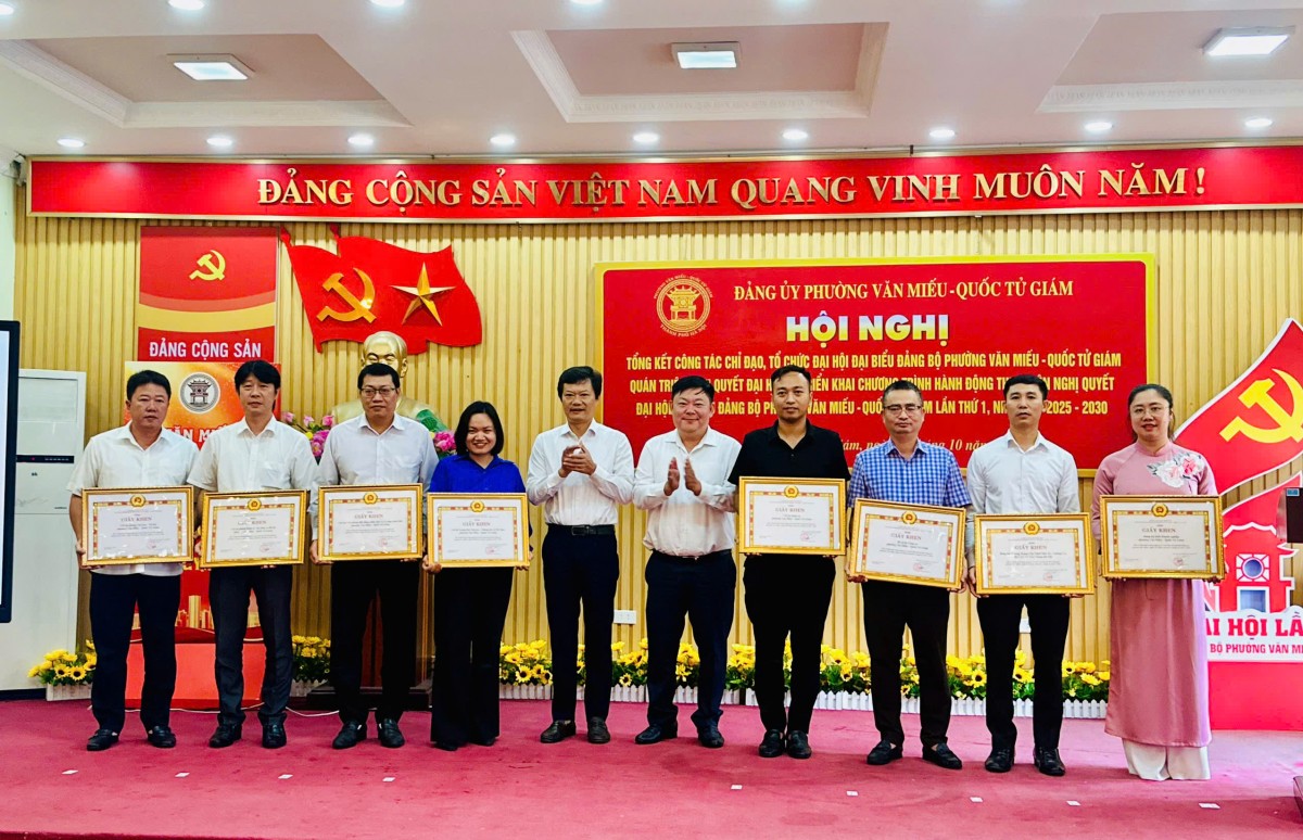 Đảng ủy phường Văn Miếu - Quốc Tử Giám triển khai Chương trình hành động thực hiện Nghị quyết Đại hội Đảng ủy phường Văn Miếu - Quốc Tử Giám triển khai Chương trình hành động thực hiện Nghị quyết Đại hội