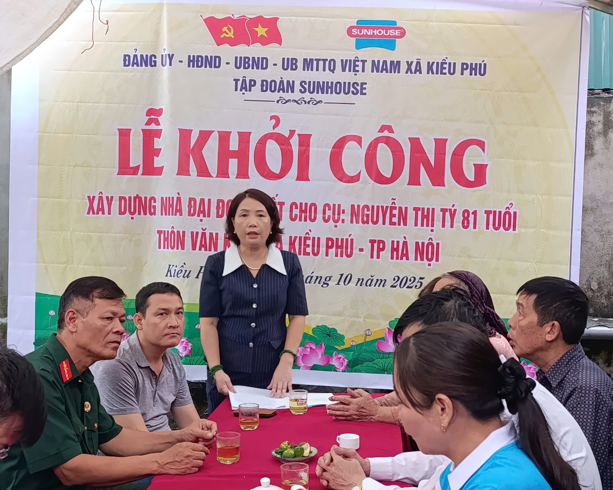 Kiều Phú: Khởi công xây nhà Đại đoàn kết cho hội viên người cao tuổi khó khăn Kiều Phú: Khởi công xây nhà Đại đoàn kết cho hội viên người cao tuổi khó khăn