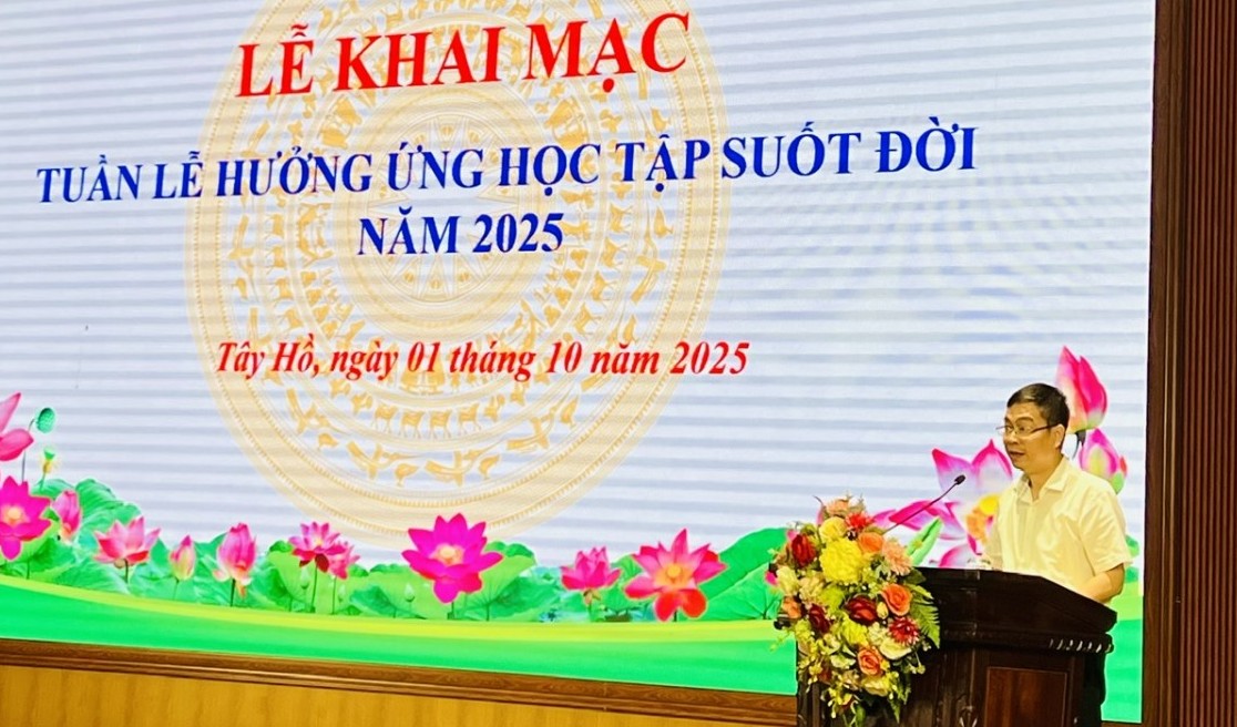 Tây Hồ: Lan tỏa mạnh mẽ phong trào học tập suốt đời