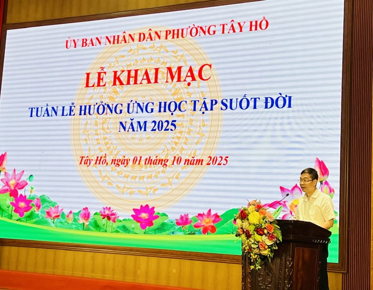 Tây Hồ: Lan tỏa mạnh mẽ phong trào học tập suốt đời