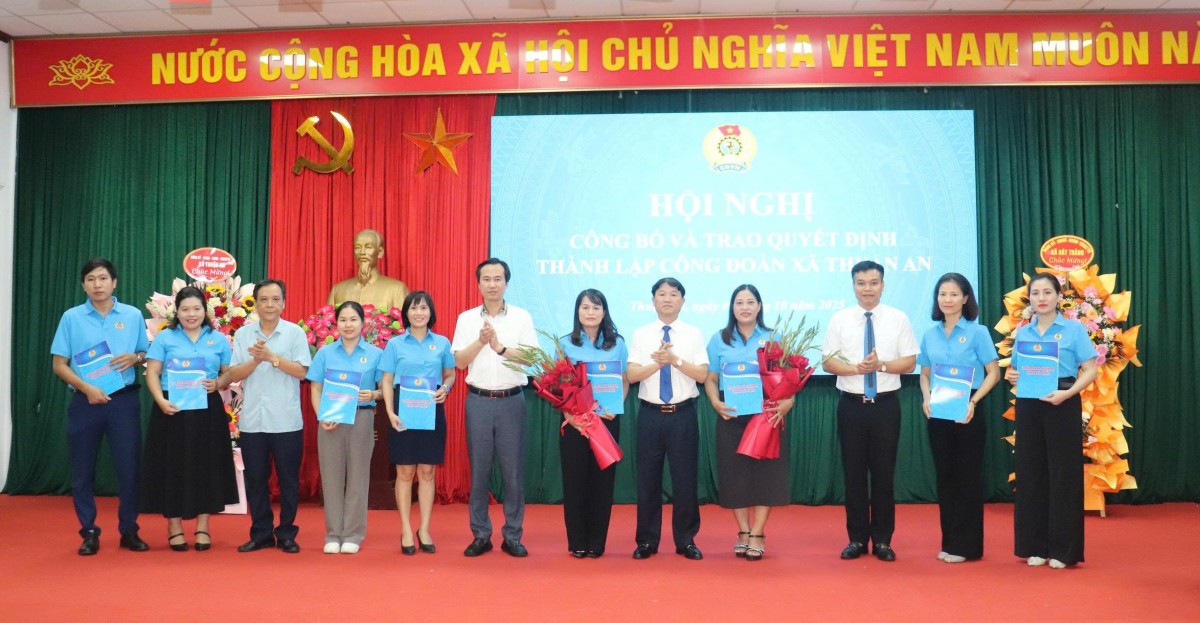 Thành phố có thêm Công đoàn xã Thuận An