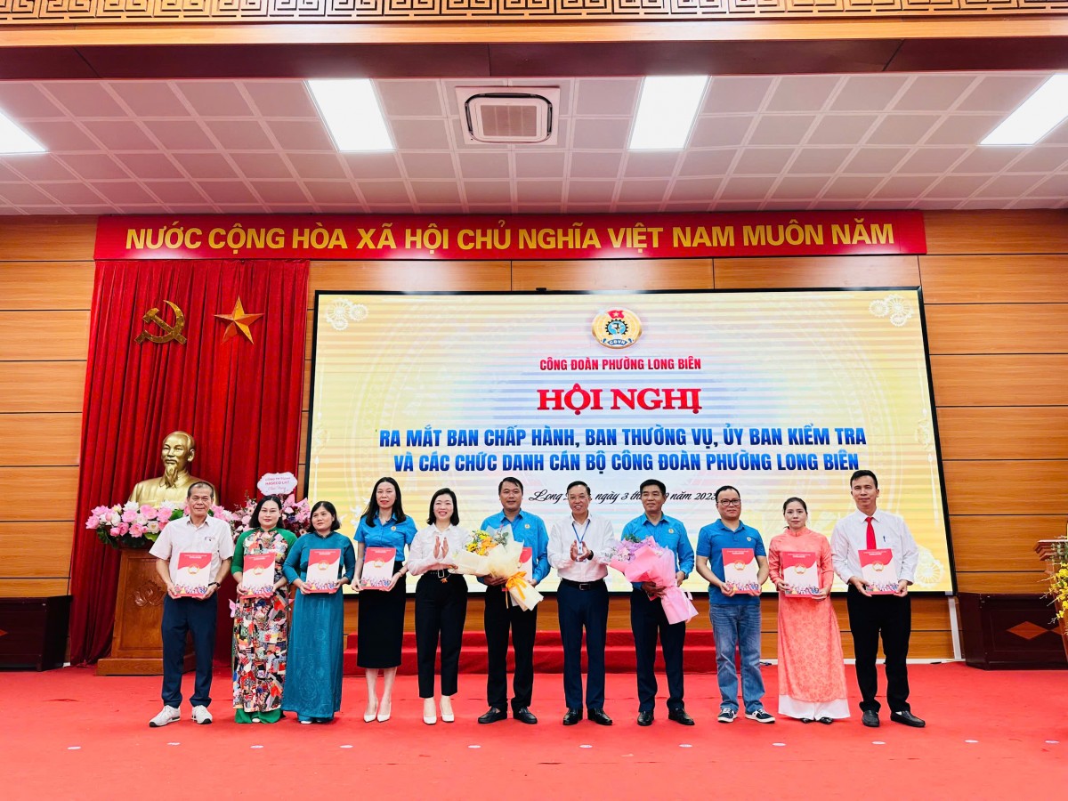 Công đoàn phường Long Biên: Điểm tựa cho người lao động, động lực phát triển địa phương Công đoàn phường Long Biên: Điểm tựa cho người lao động, động lực phát triển địa phương