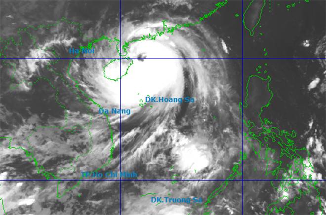 Bão số 11 Matmo di chuyển với tốc độ nhanh. (Nguồn: NCHMF)