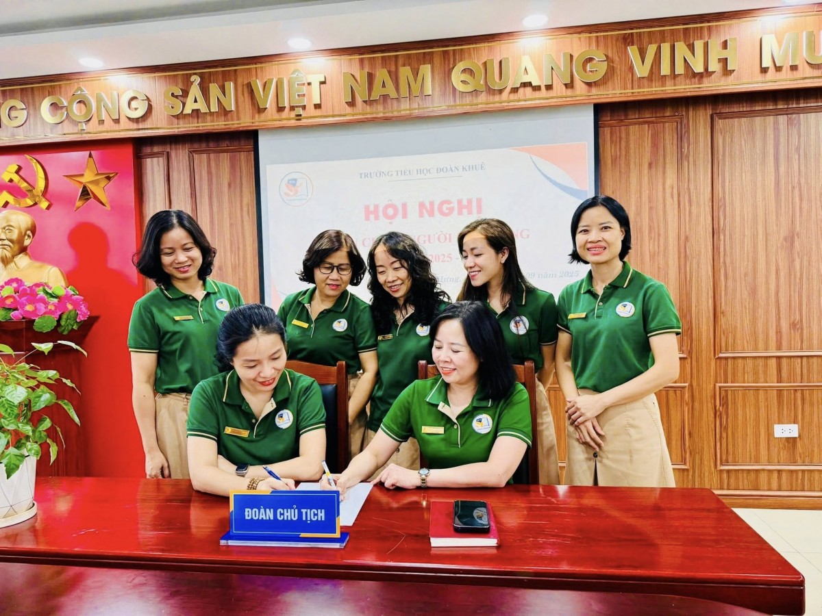 Trường Tiểu học Đoàn Khuê: Xây dựng môi trường sư phạm kỷ luật - thân thiện - trách nhiệm