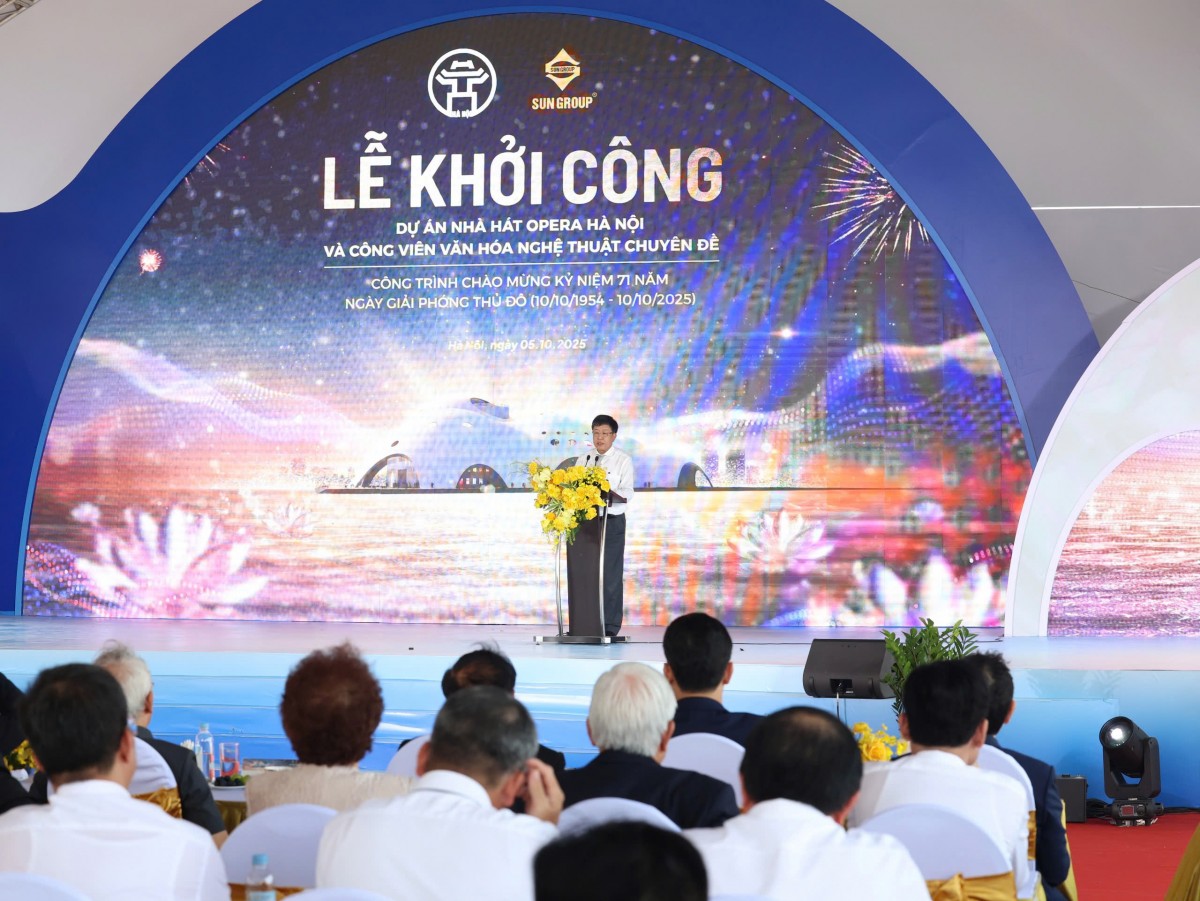 Hà Nội khởi công dự án Nhà hát Opera và Công viên văn hóa nghệ thuật chuyên đề hơn 12.700 tỷ đồng Hà Nội khởi công dự án Nhà hát Opera và Công viên văn hóa nghệ thuật chuyên đề hơn 12.700 tỷ đồng