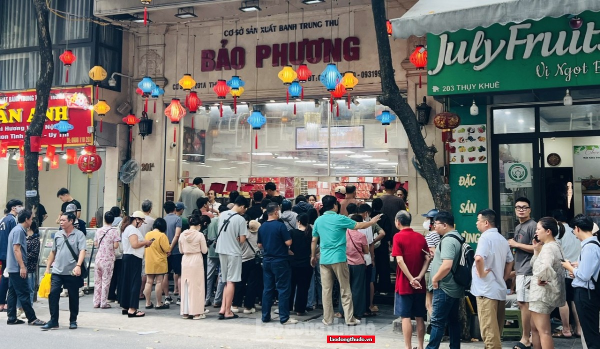 Giữ hương vị Hà Nội qua những chiếc bánh Trung thu truyền thống