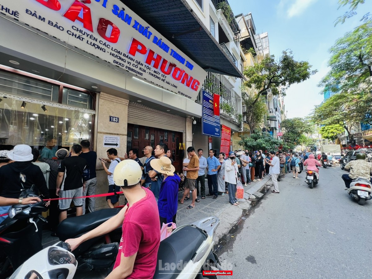 Giữ hương vị Hà Nội qua những chiếc bánh Trung thu truyền thống