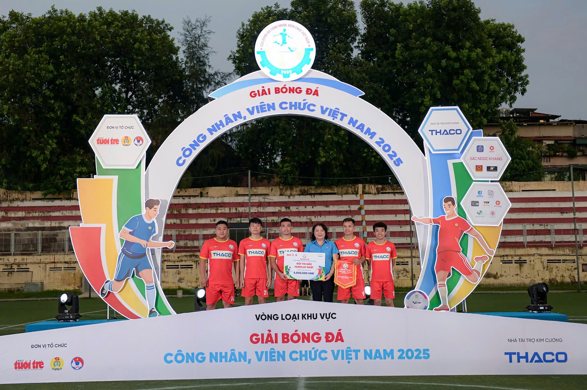 Đội bóng Công đoàn thành phố Hà Nội giành vé dự vòng chung kết Giải bóng đá công nhân, viên chức Việt Nam 2025 Đội bóng Công đoàn thành phố Hà Nội giành vé dự vòng chung kết Giải bóng đá công nhân, viên chức Việt Nam 2025