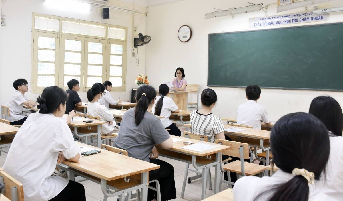 Hà Nội: Mưa lớn do hoàn lưu bão số 11, các trường học chủ động, linh hoạt điều chỉnh kế hoạch dạy - học