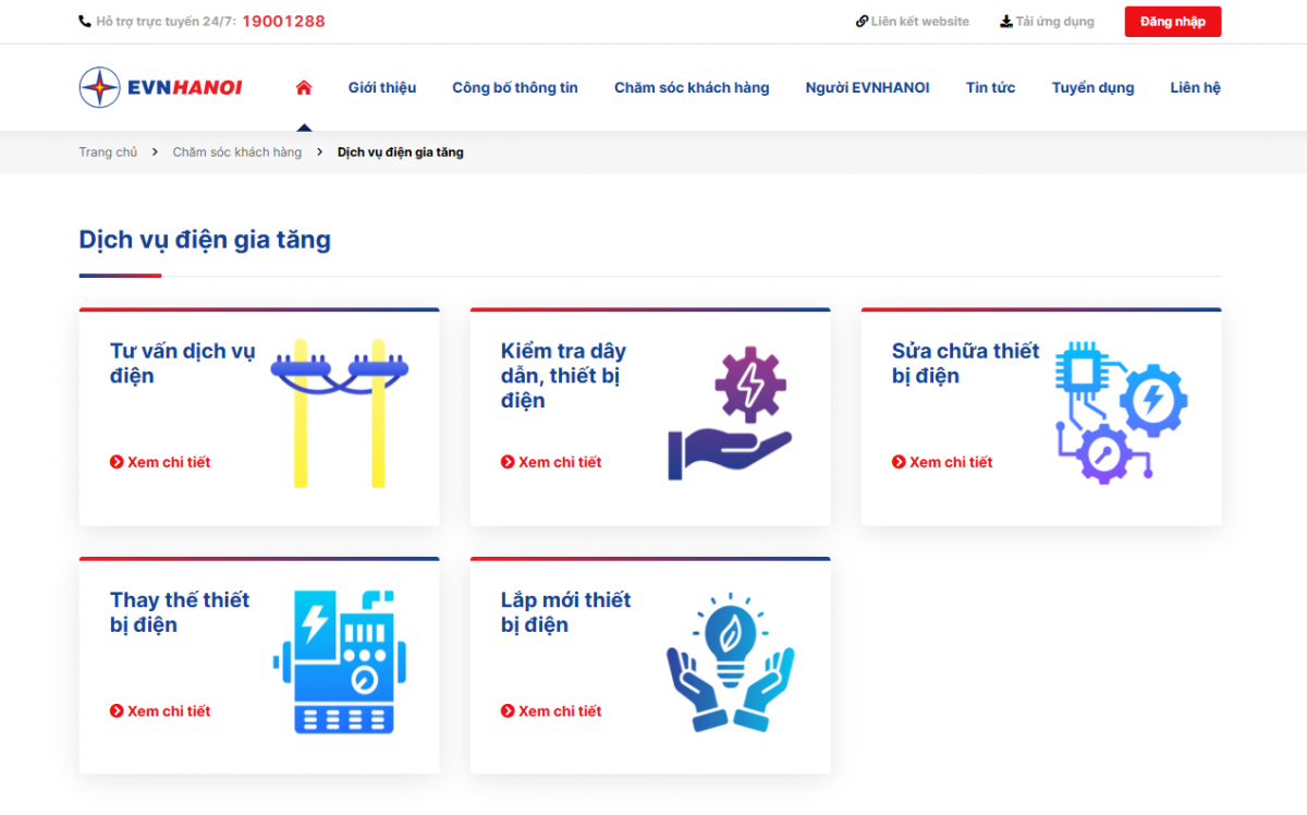 Dịch vụ điện gia tăng - Nâng cao tiện ích, an toàn trong quá trình sử dụng điện