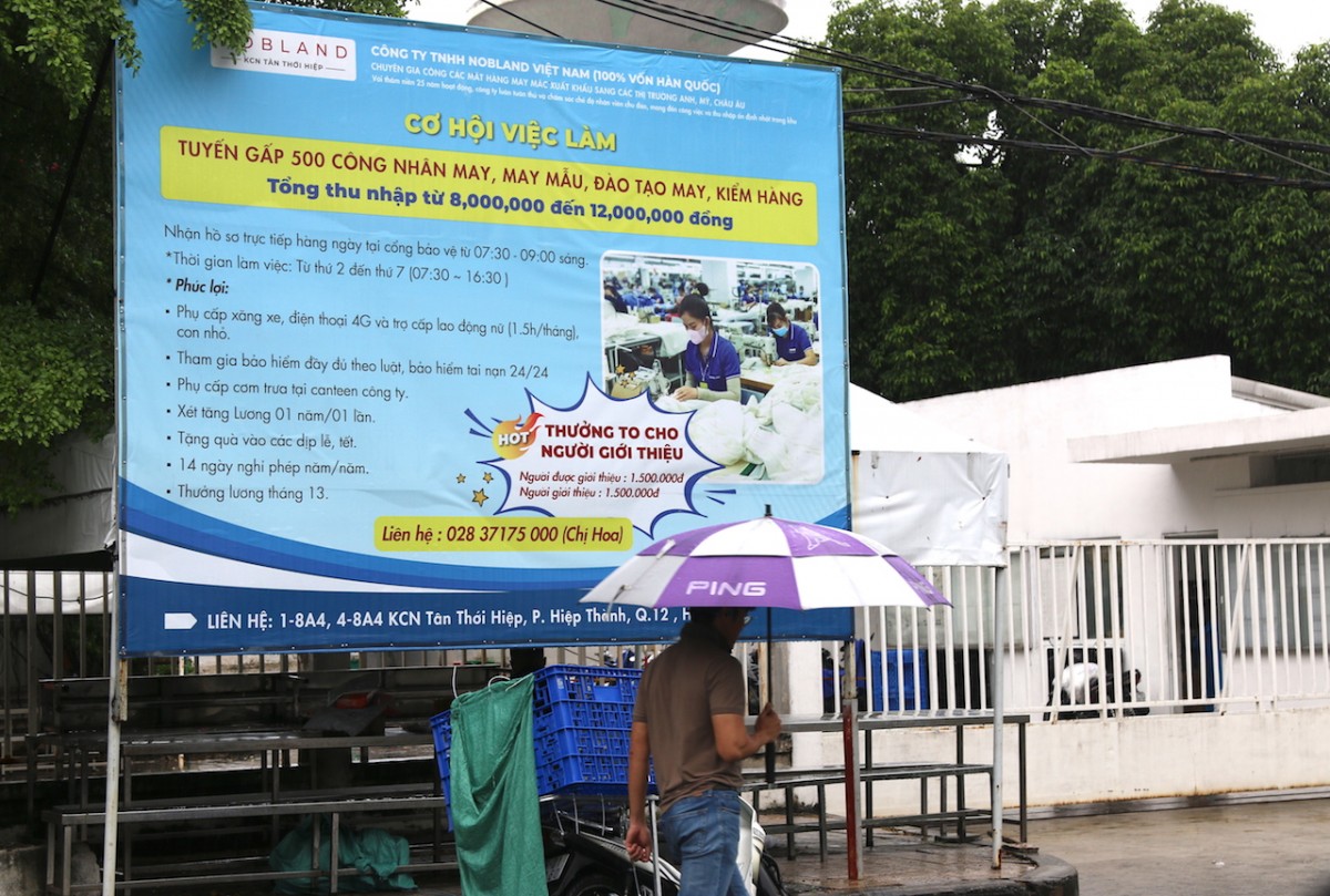 TP.HCM: Ban hành hơn 151.000 quyết định hưởng trợ cấp thất nghiệp