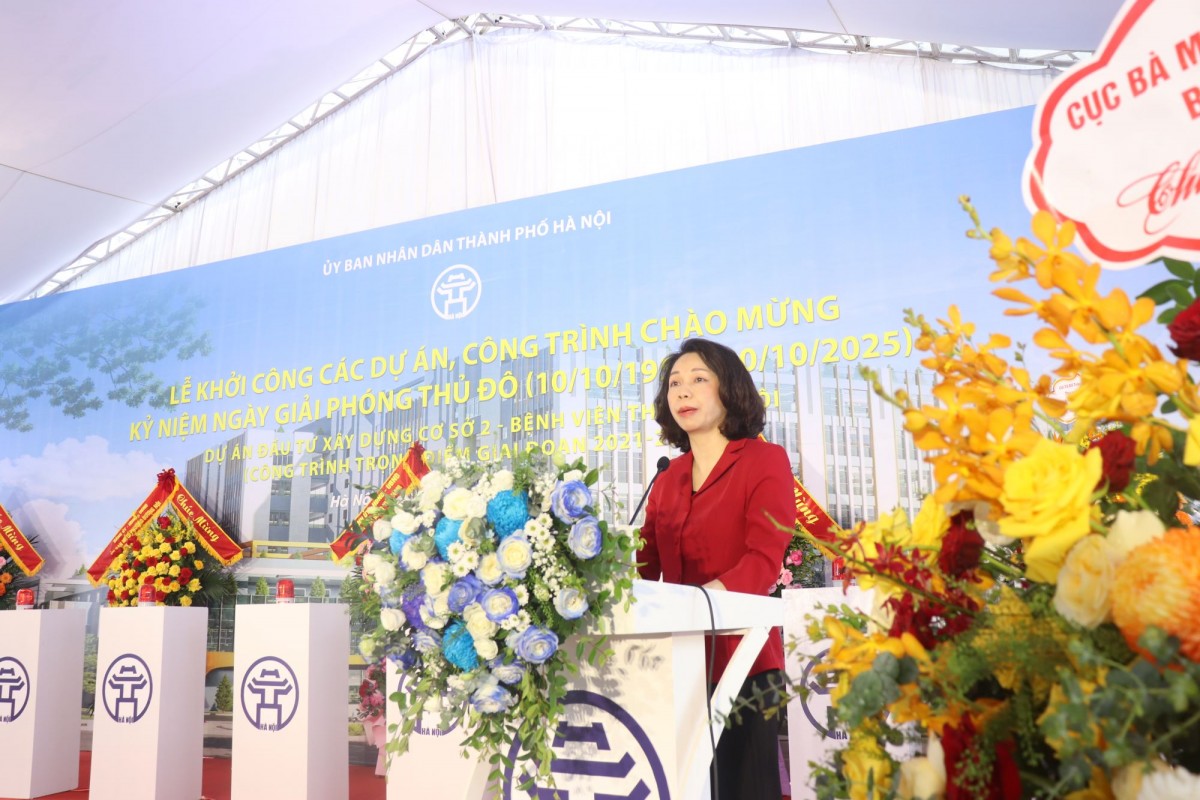 Khởi công xây dựng cơ sở 2 Bệnh viện Thận Hà Nội Khởi công xây dựng cơ sở 2 Bệnh viện Thận Hà Nội