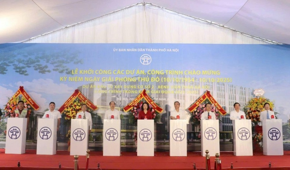 Khởi công xây dựng cơ sở 2 Bệnh viện Thận Hà Nội