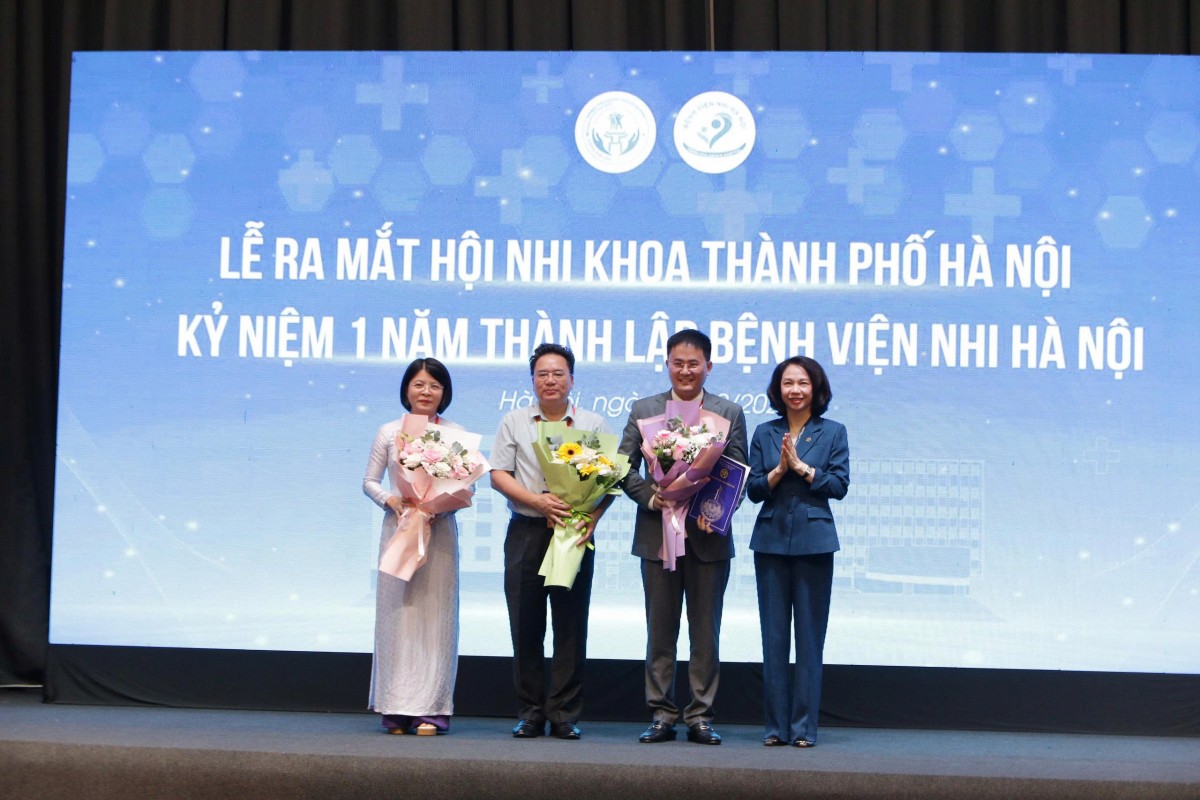 Ra mắt Hội Nhi khoa thành phố Hà Nội