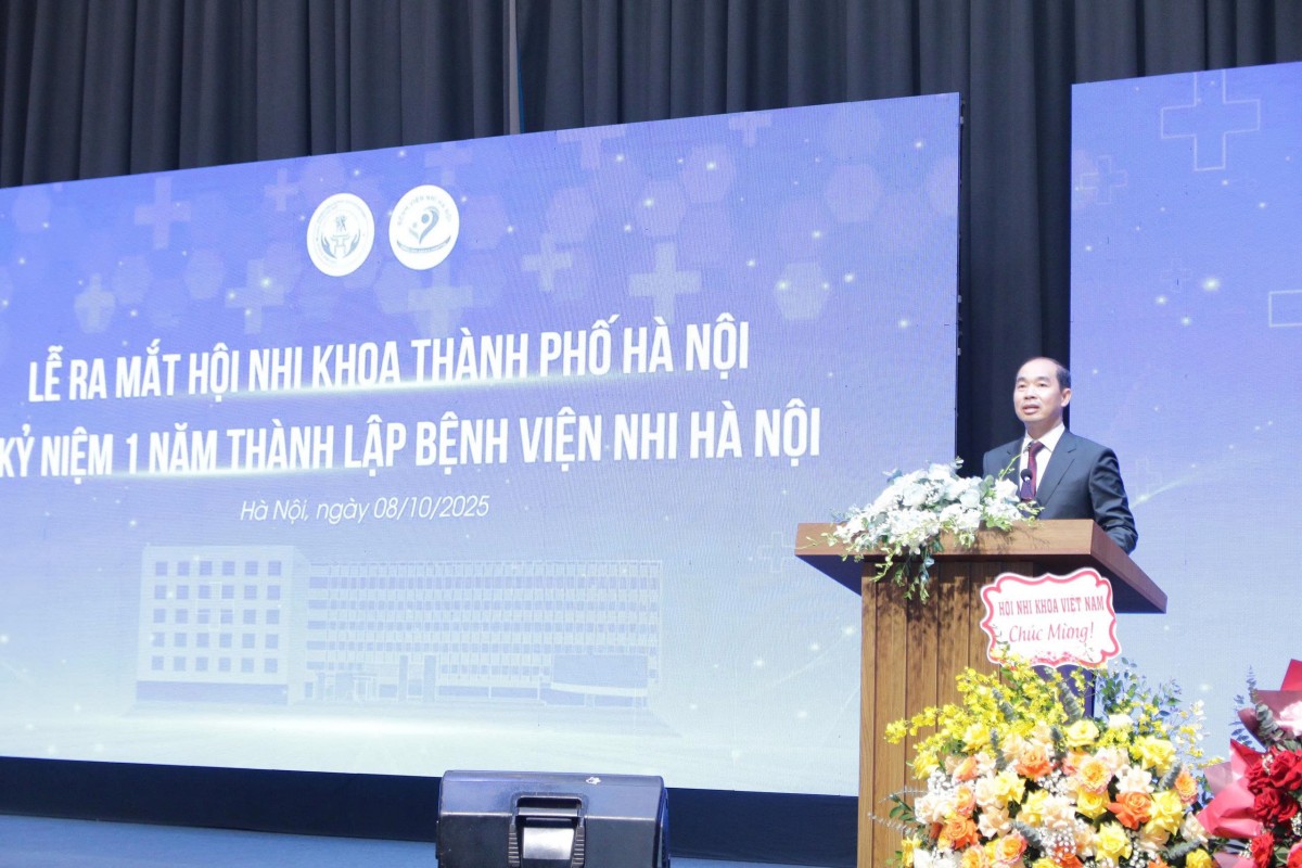 Ra mắt Hội Nhi khoa thành phố Hà Nội