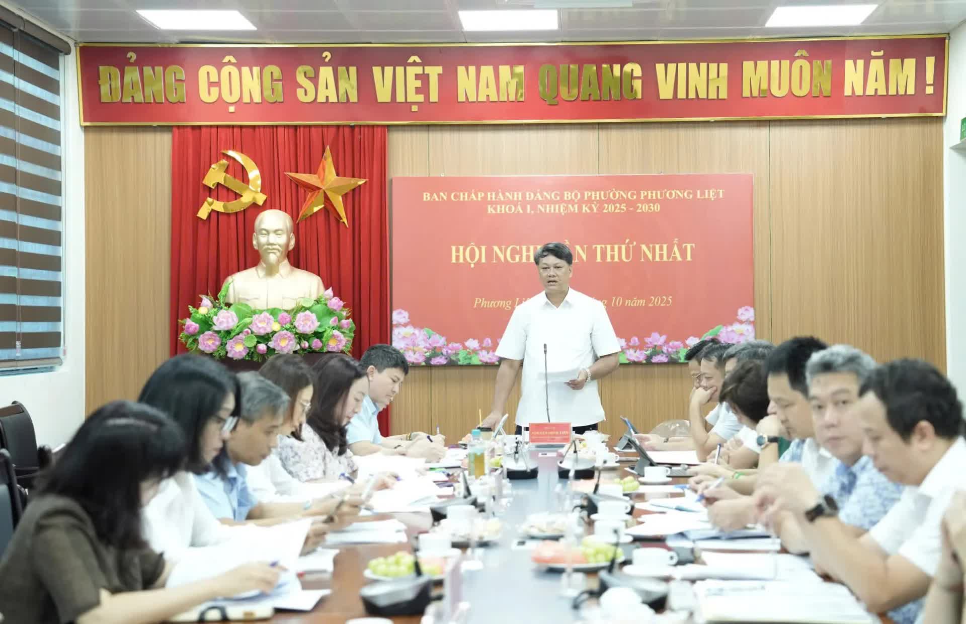 Phường Phương Liệt xác định 8 nhóm nhiệm vụ trọng tâm cuối năm