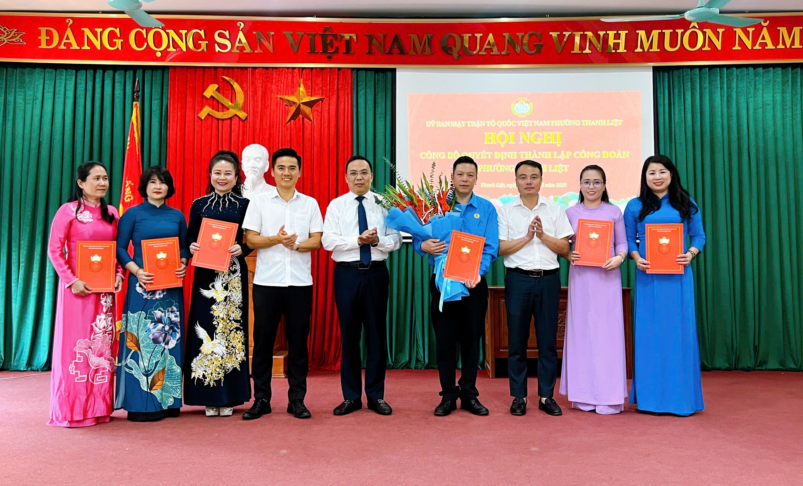 Thành lập Công đoàn phường Thanh Liệt