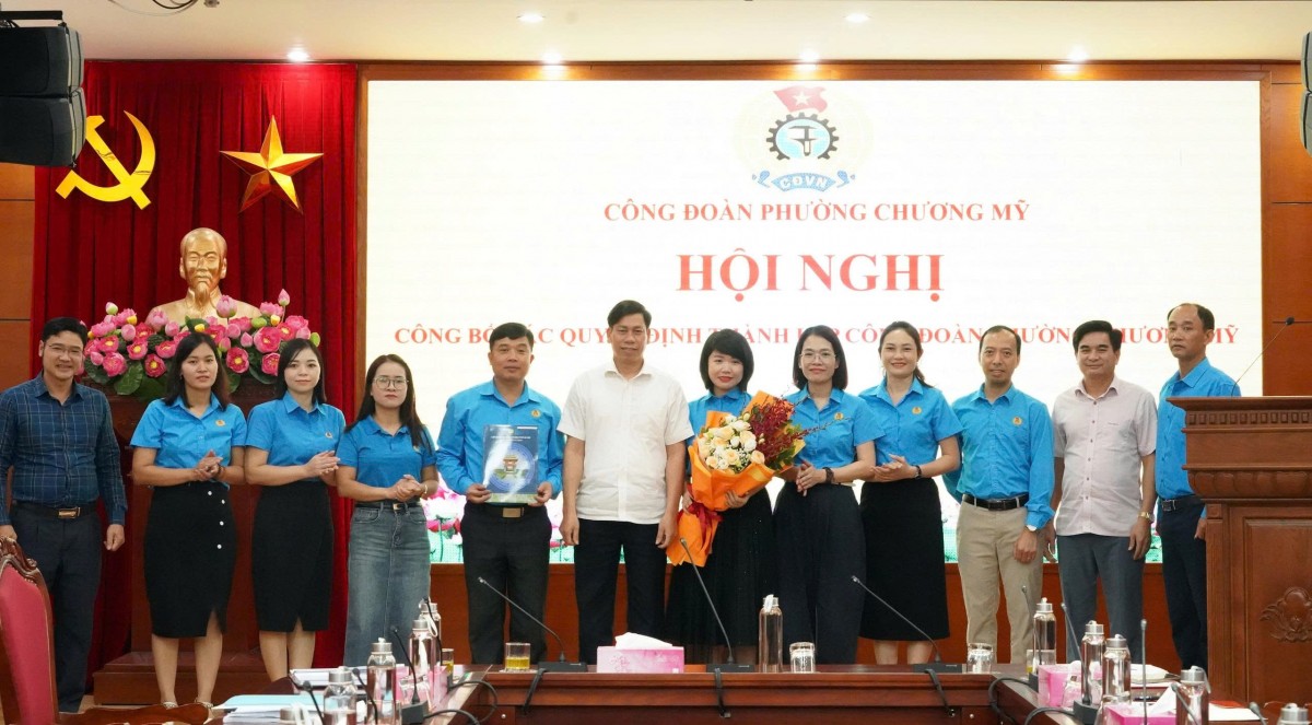 Công đoàn phường Chương Mỹ chính thức đi vào hoạt động