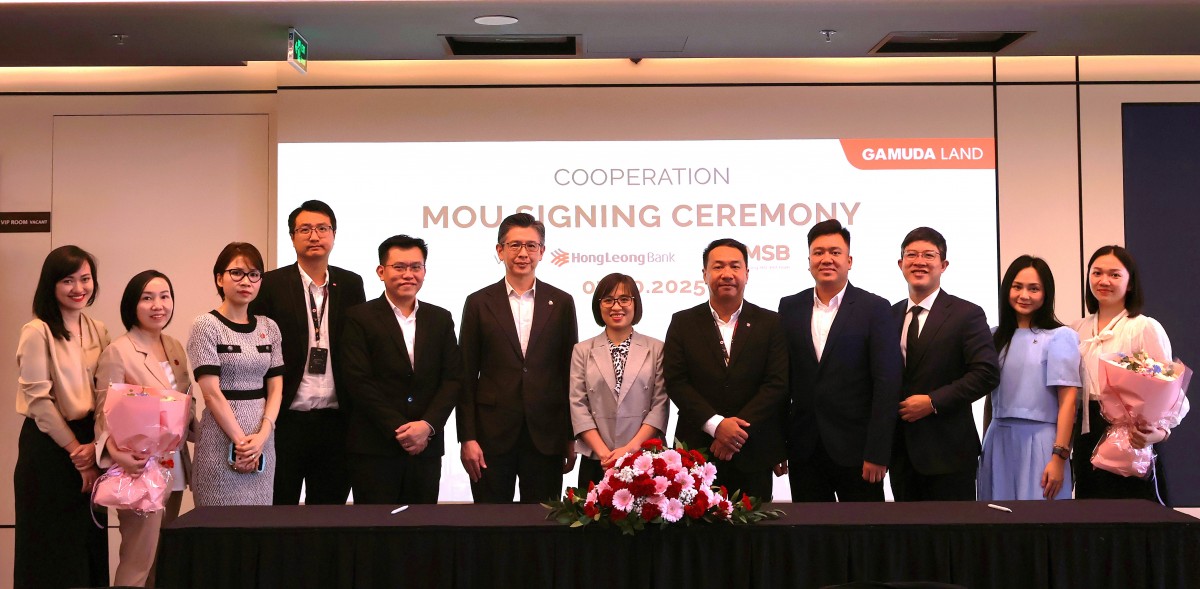 Gamuda Land mở rộng hợp tác chiến lược với Ngân hàng MSB và Hong Leong