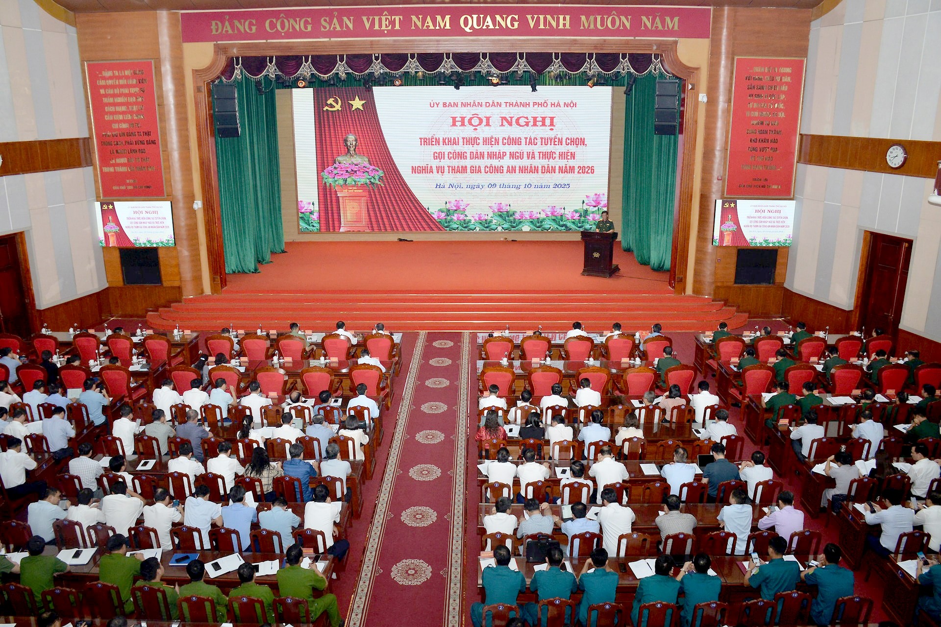 Hà Nội triển khai công tác tuyển chọn công dân nhập ngũ năm 2026